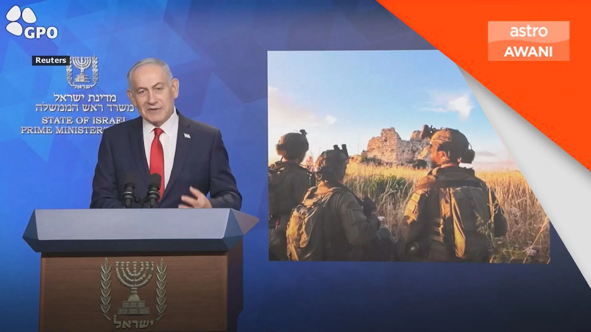 Netanyahu ugut serang Beirut jika Hezbollah terus serang