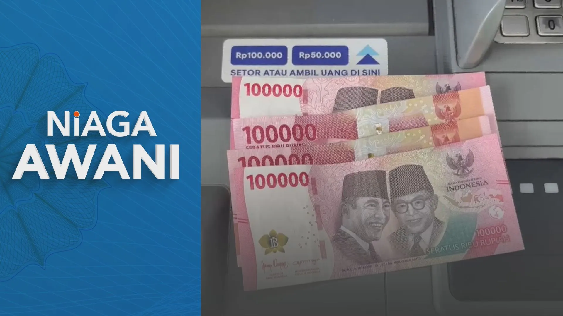 Rupiah terus jatuh ke paras terendah dalam sejarah
