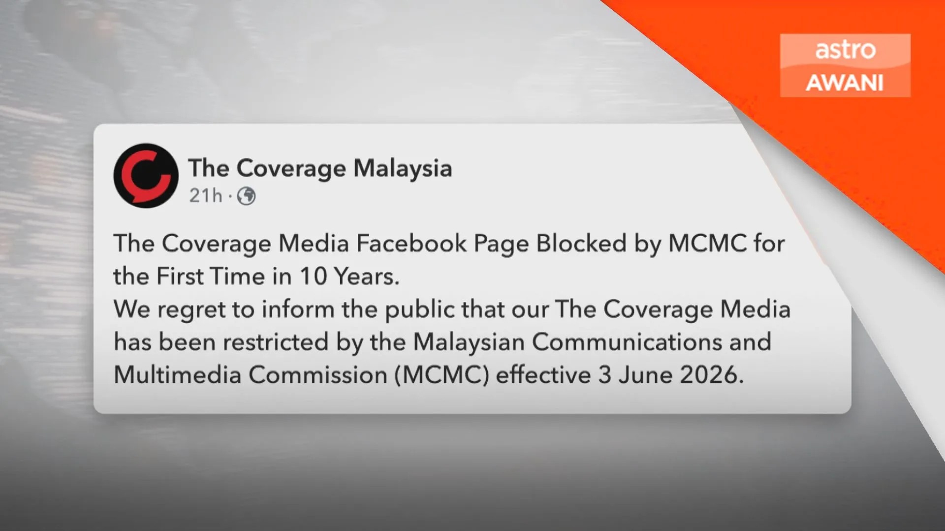 Teo Nie Ching desak MCMC jelas isu sekat The Coverage Media