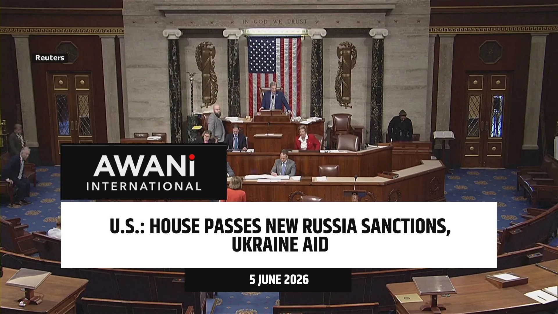 House passes new Russia sanctions, Ukraine aid