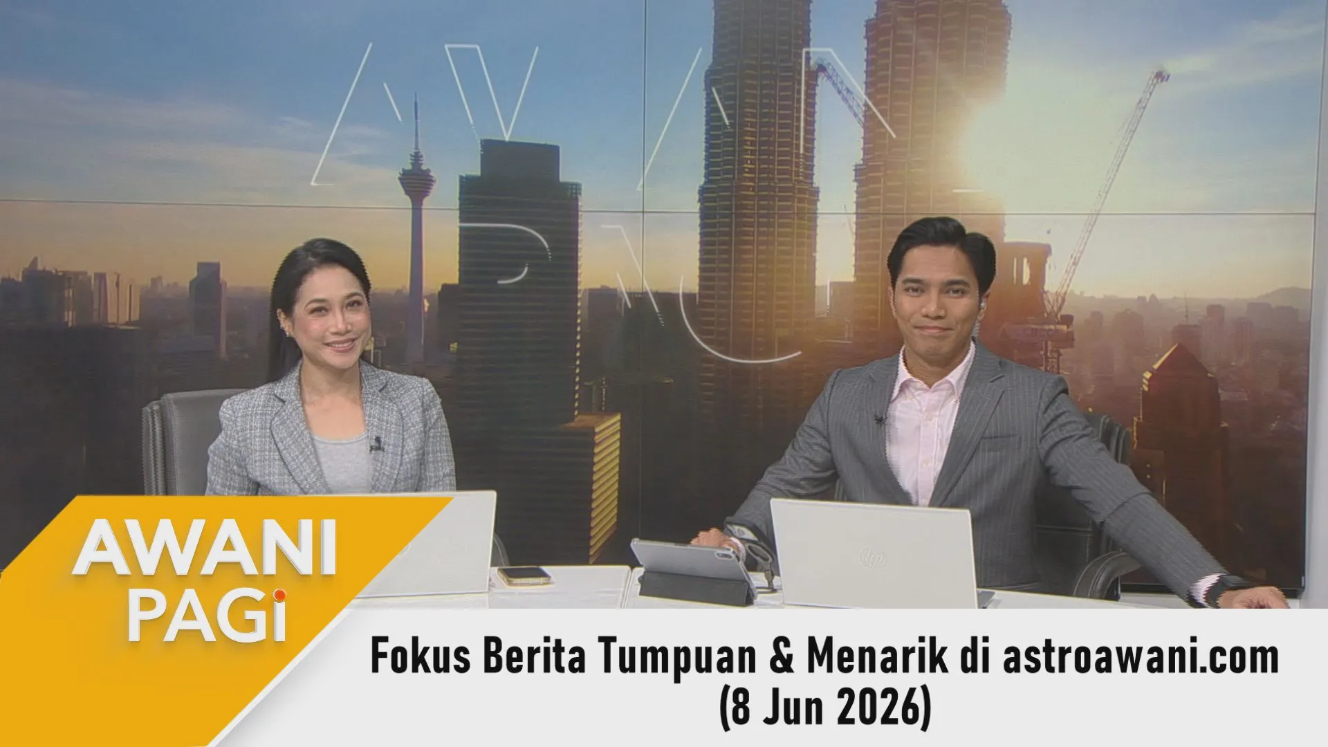 AWANI Pagi: Berita tumpuan & menarik di astroawani.com [8 Jun 2026]