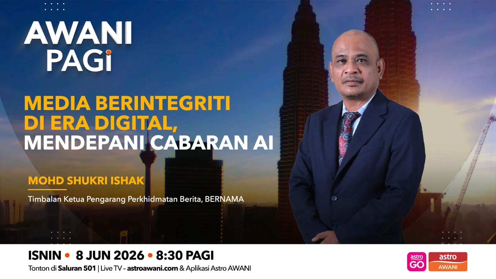 AWANI Pagi: Media berintegriti di era digital, mendepani cabaran AI