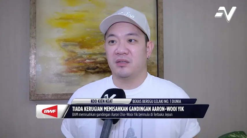 Kean Keat sambut baik tindakan BAM pisahkan Aaron-Wooi Yik