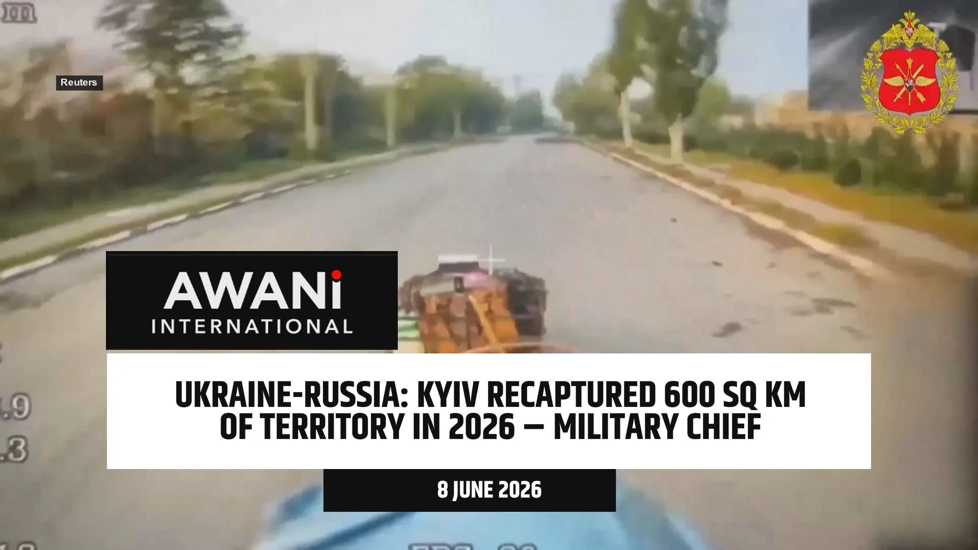 Ukraine says it recaptured 600 sq km of territory in 2026