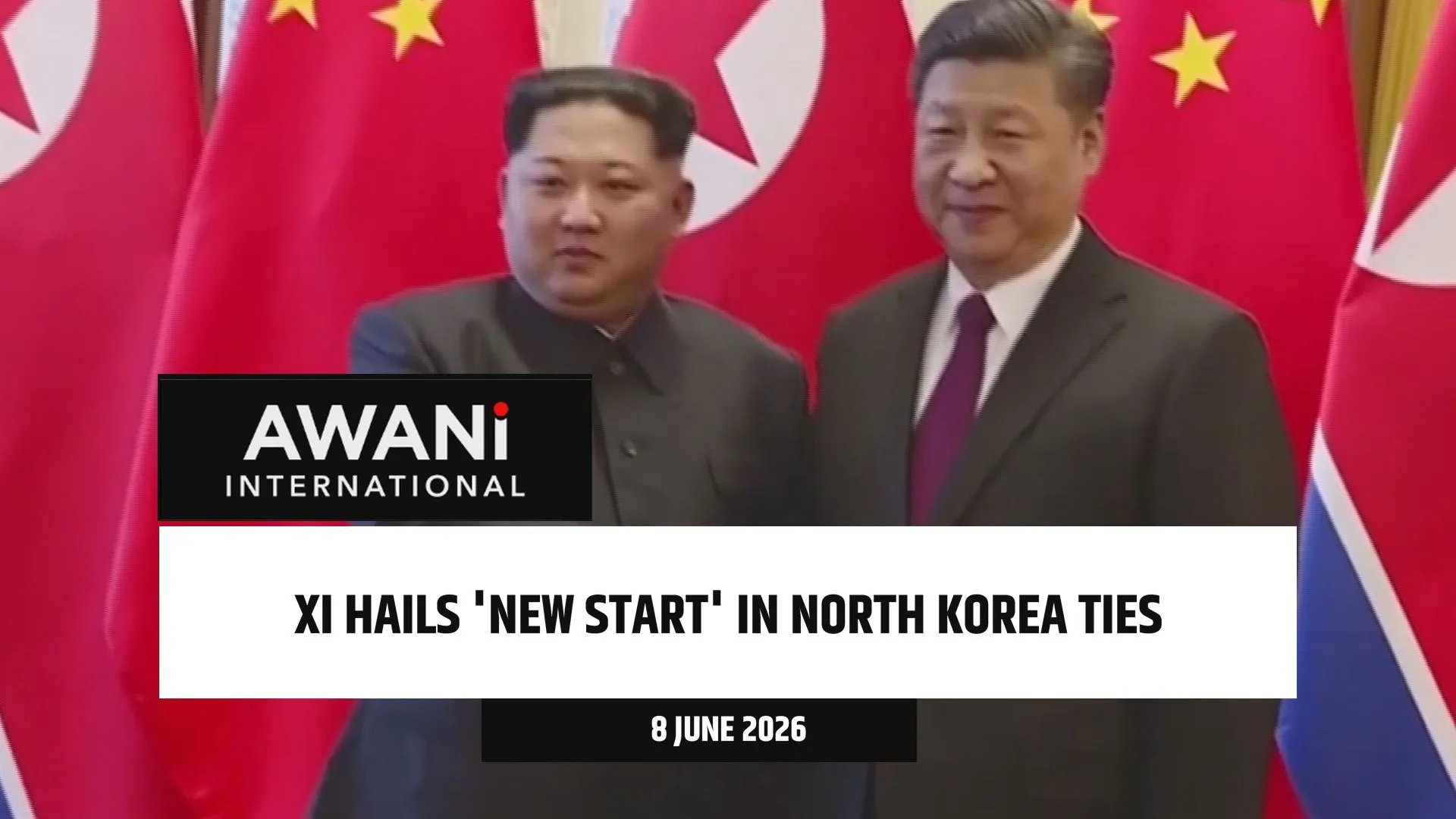 Xi hails 'new start' in North Korea ties