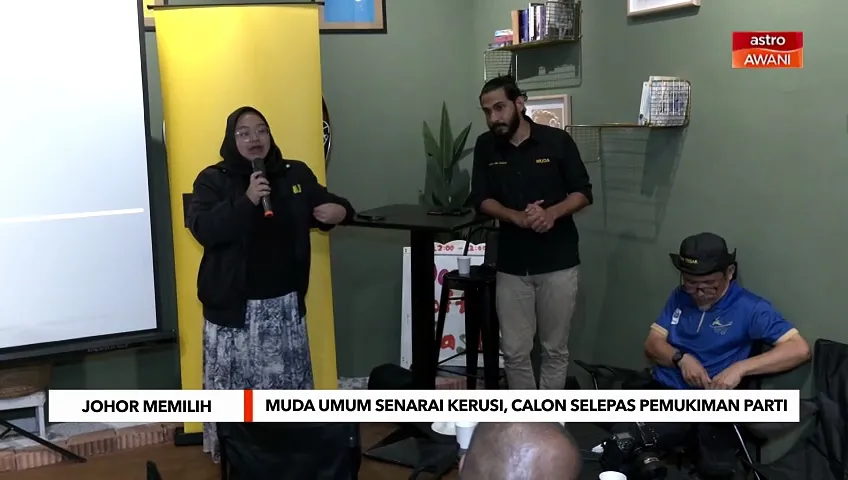 Muda umum senarai kerusi, calon selepas pemukiman parti