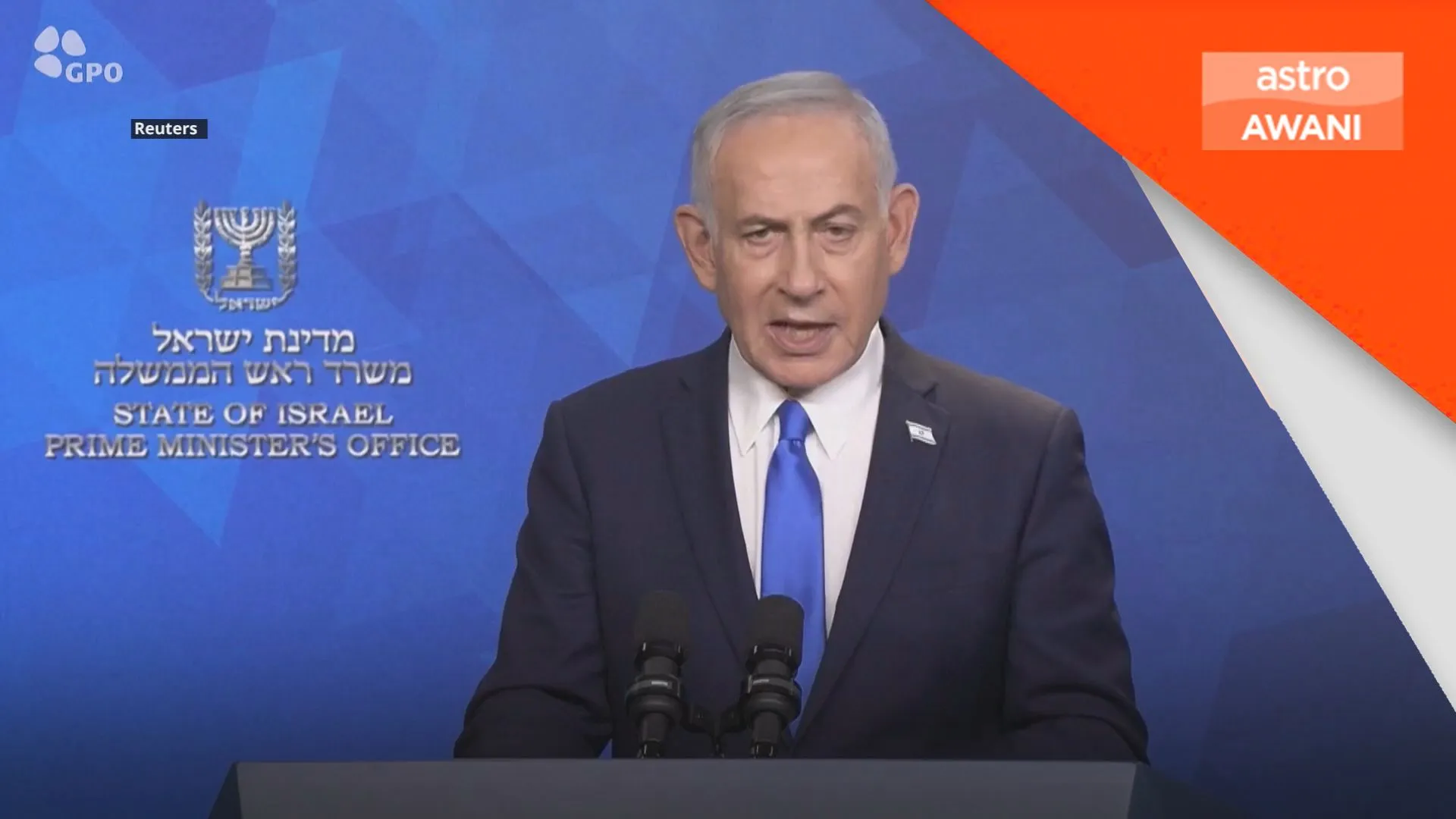 Israel Akan Serang Balas Jika Iran Bertindak - Netanyahu