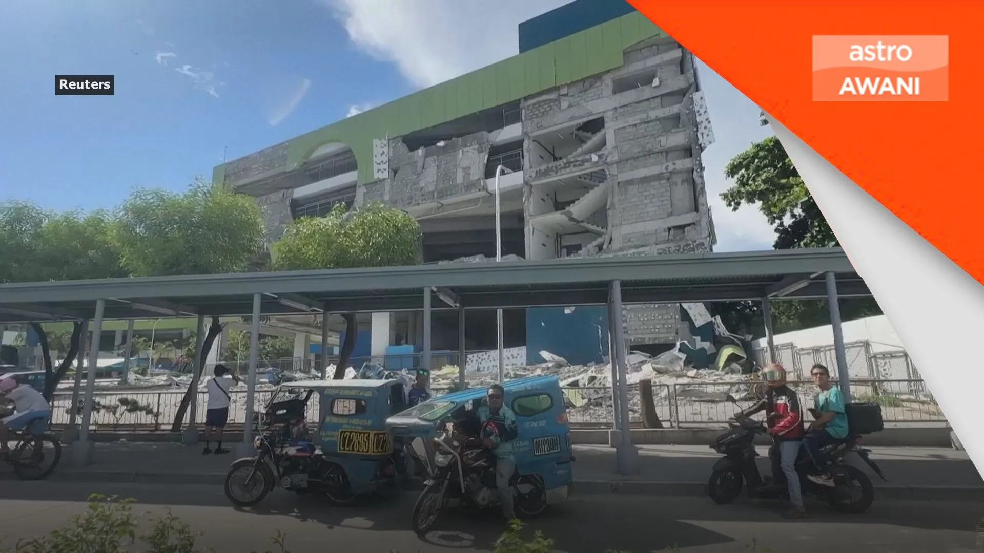 Gempa 7.9 magnitud di Filipina ragut 35 nyawa