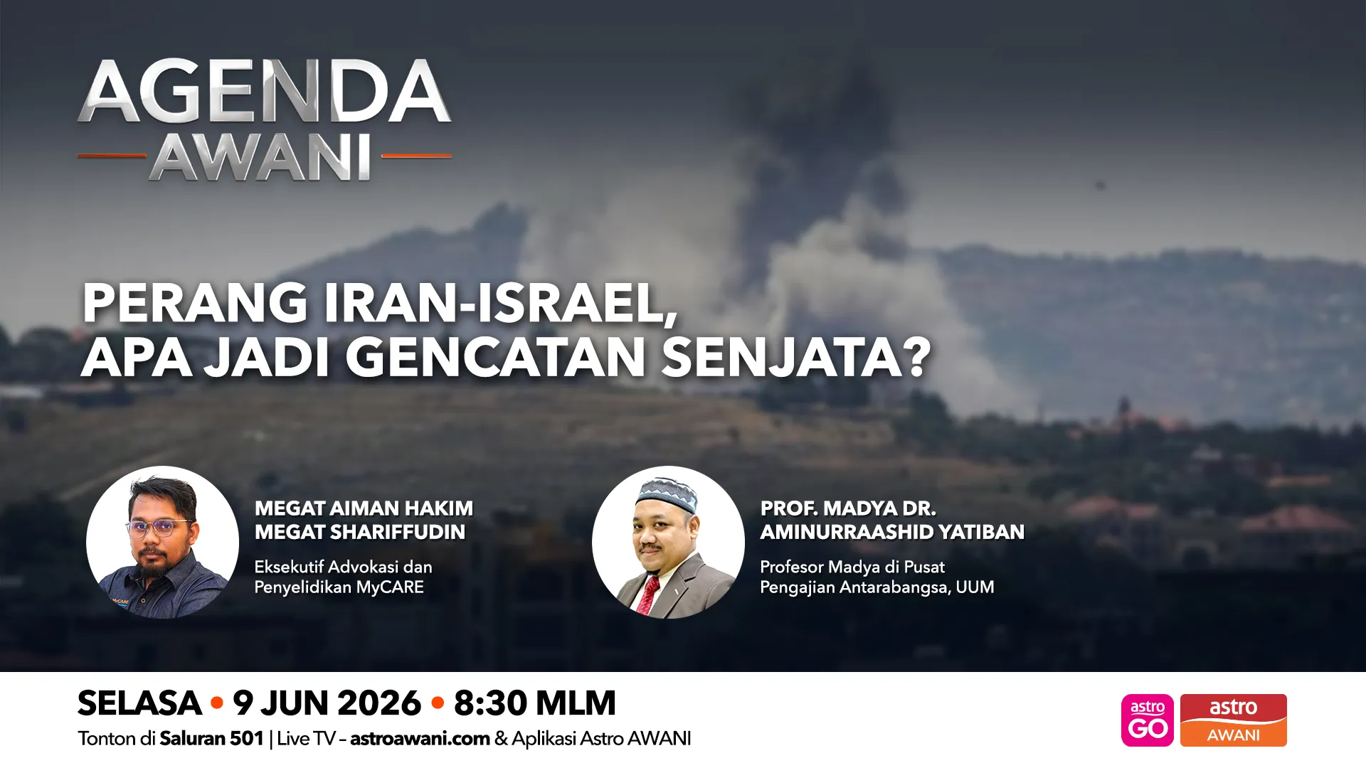 Agenda AWANI: Perang Iran-Israel, apa jadi gencatan senjata?