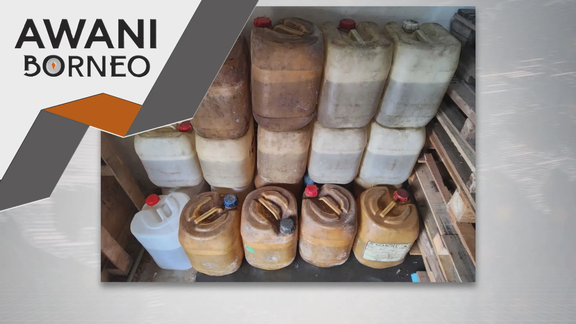 Stor simpan diesel tanpa permit diserbu, 285 liter minyak dirampas