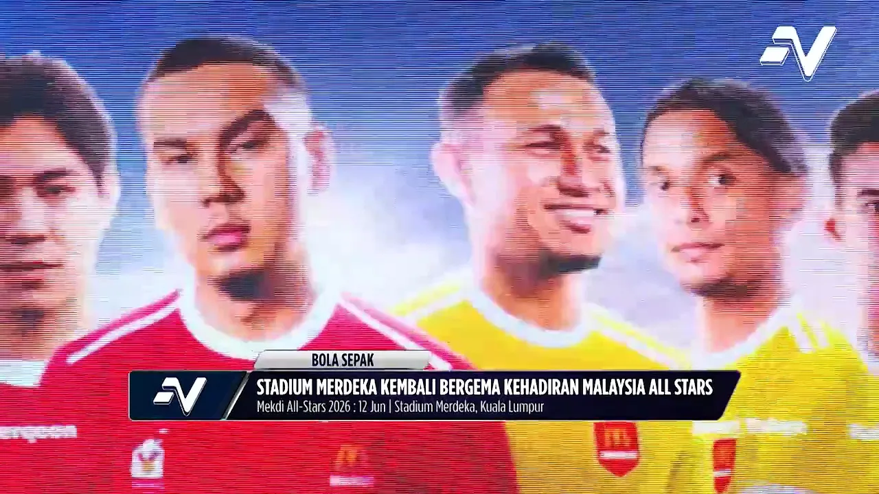 Stadium Merdeka kembali bergema kehadiran Malaysia All Stars