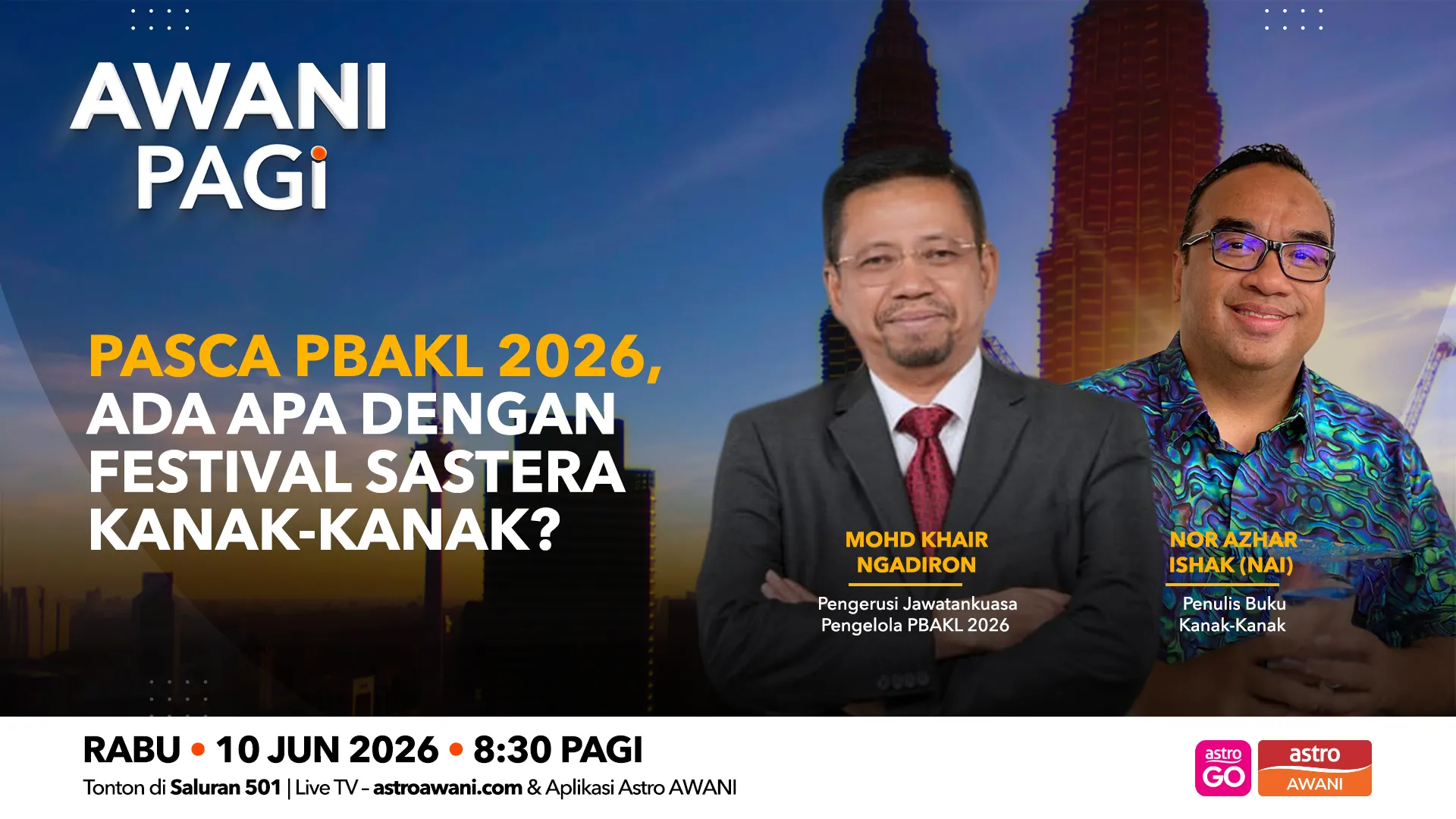 AWANI Pagi: Pasca Pbakl 2026, Ada Apa Dengan Festival Sastera Kanak-Kanak?