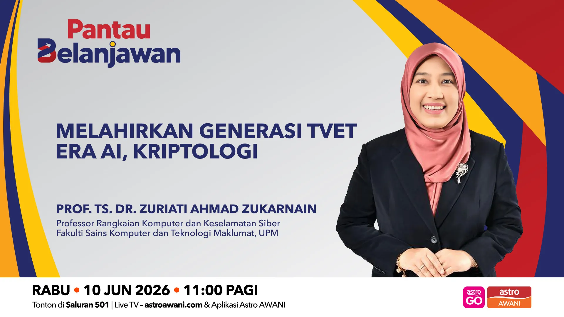 Pantau Belanjawan: Melahirkan Generasi TVET Era AI, Kriptologi