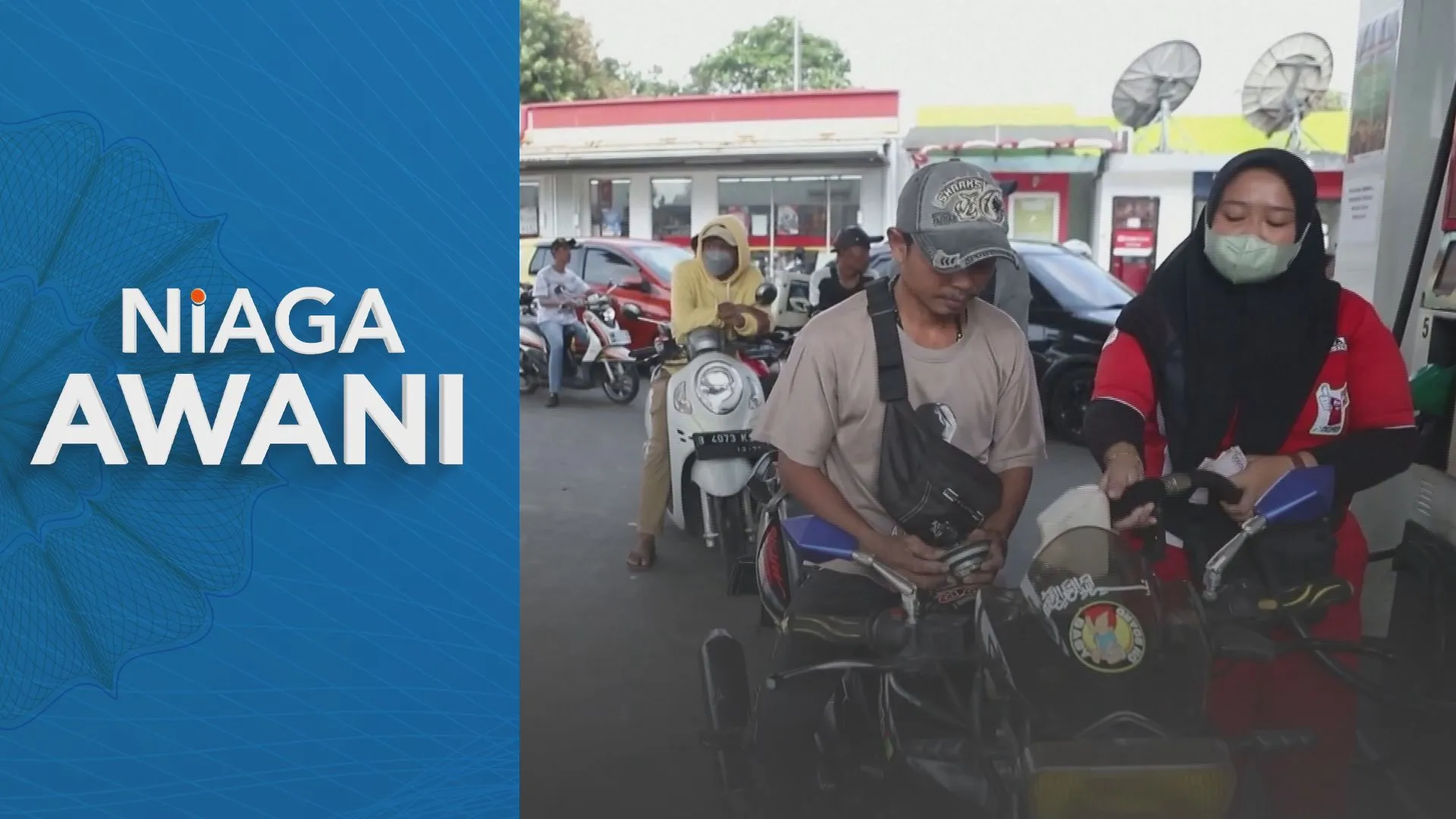 Indonesia naikkan harga petrol tanpa subsidi RON92