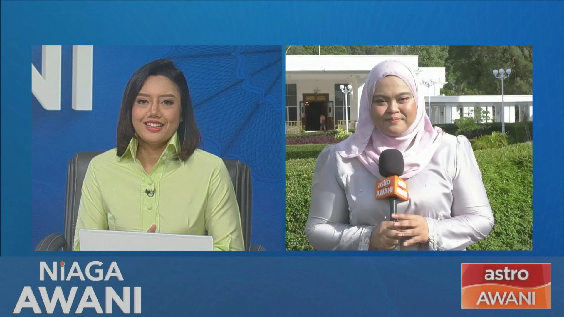 Menjelang Istiadat Pengurniaan dan Perisytiharan Gelaran Pusaka Tunku Panglima Besar