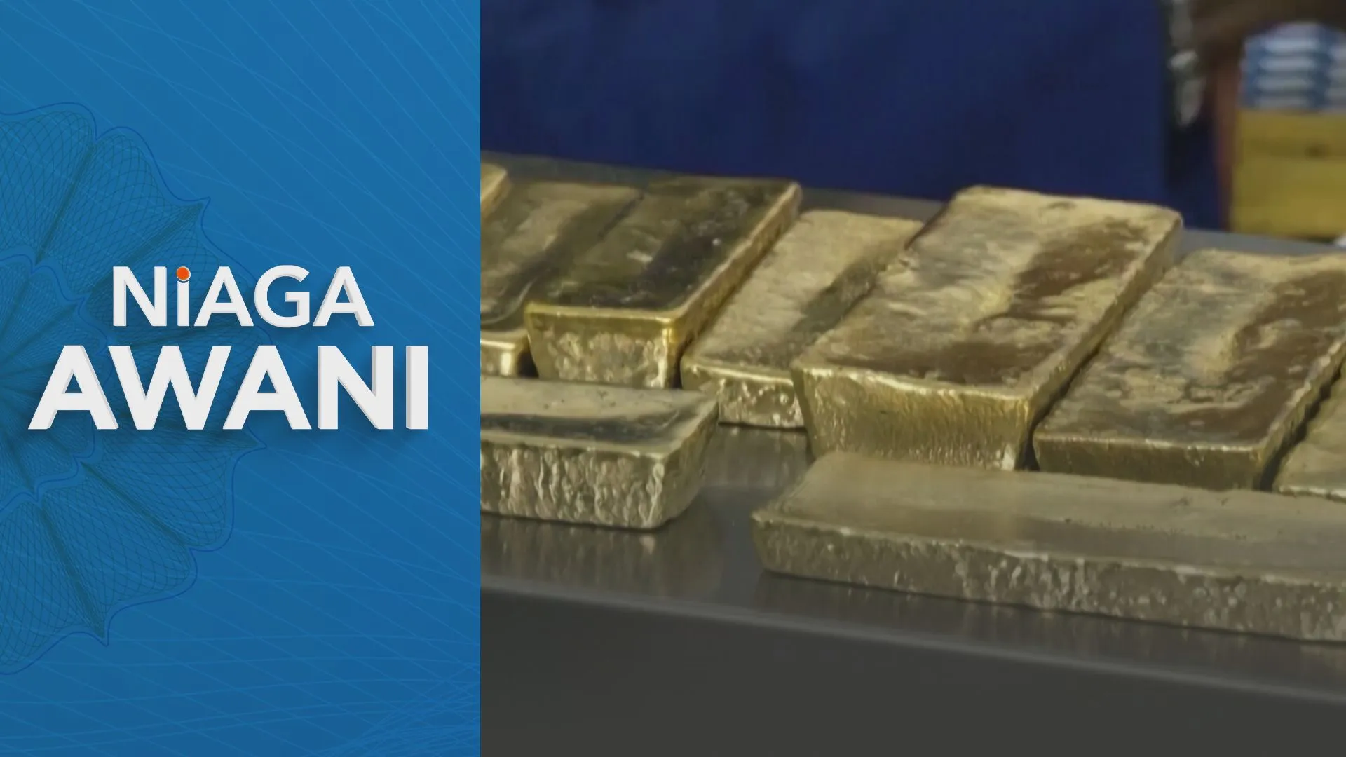 Harga emas jatuh ke paras terendah dalam tempoh 6 bulan