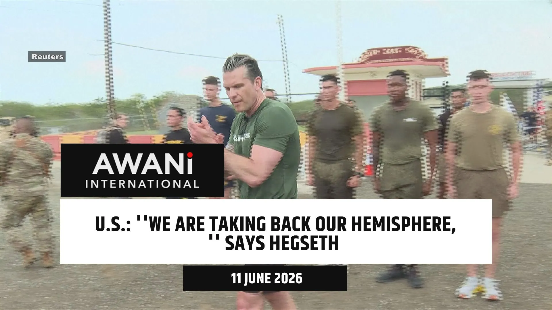 'We are taking back our hemisphere,' Hegseth says, touting US push in Latin America
