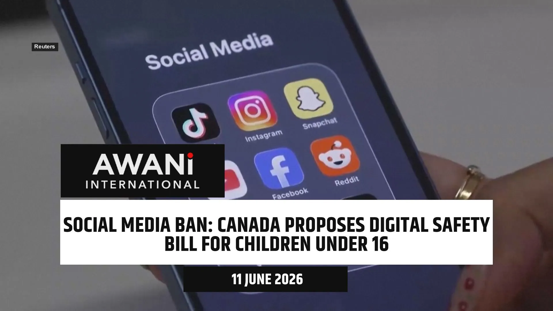 Canada proposes digital safety bill for children under 16