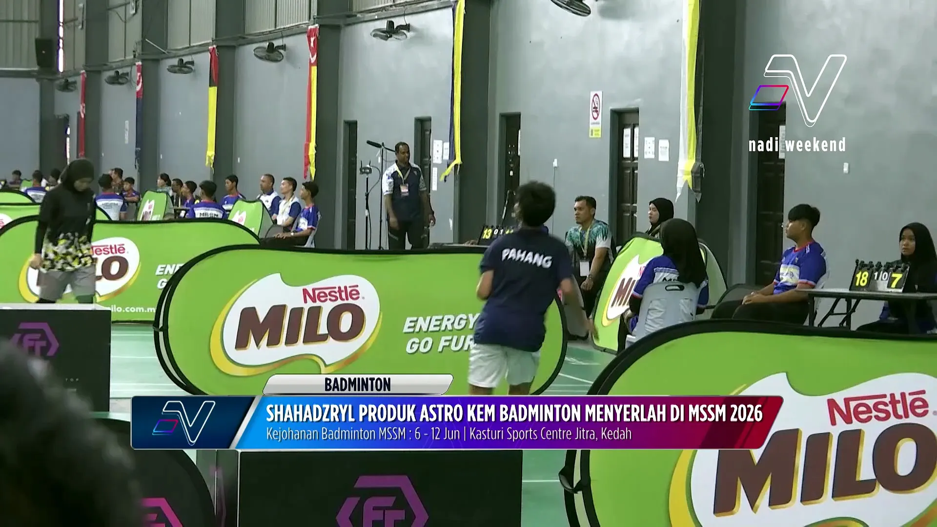 Shahadzryl Suhaime bukti Astro Kem Badminton mampu lahirkan bakat muda badminton negara