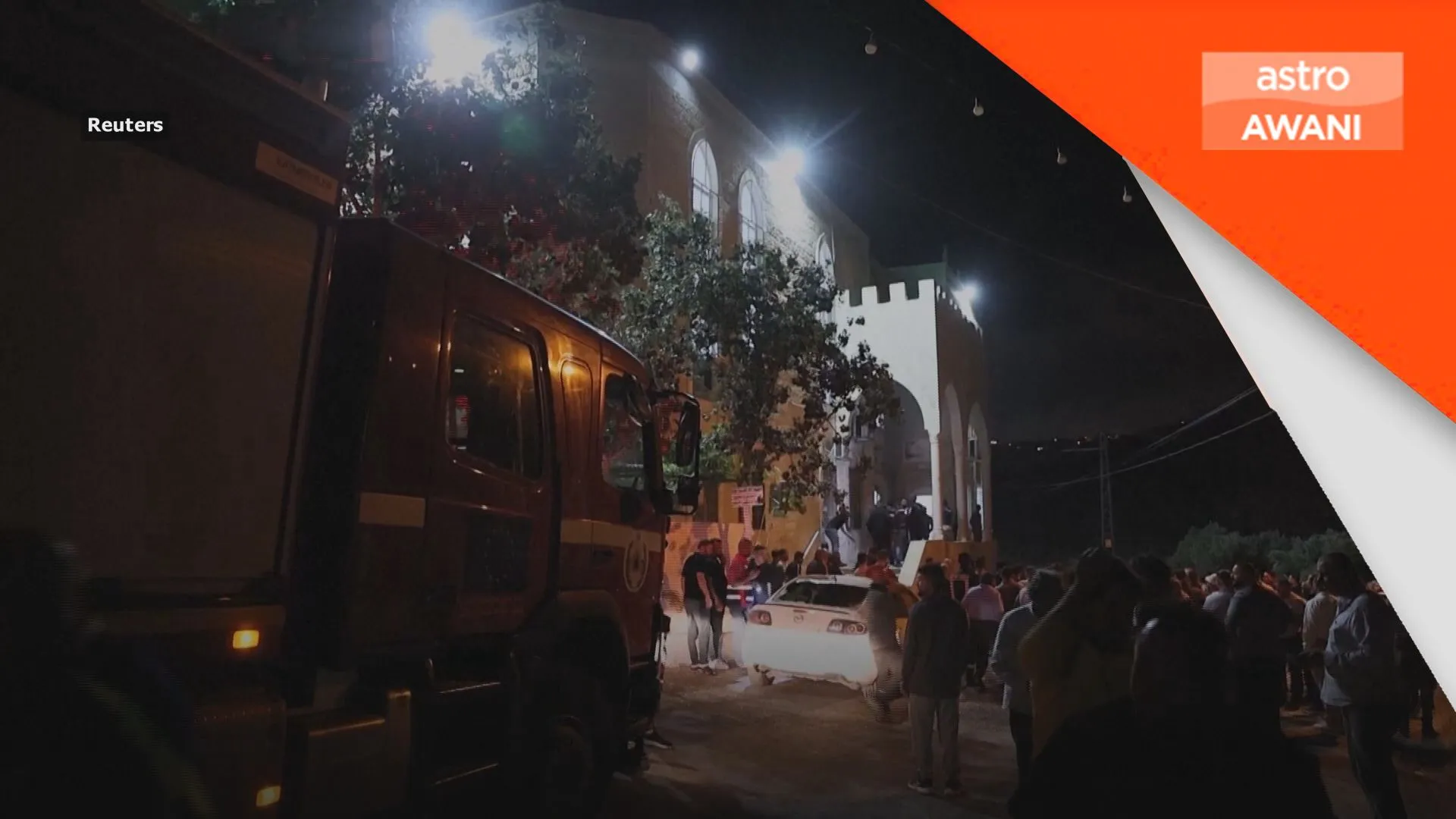 Pendatang haram Israel bakar kenderaan dan pintu masjid di Gaza