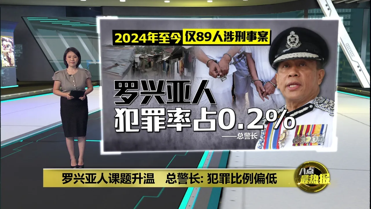 罗兴亚人课题升温   总警长: 犯罪比例偏低