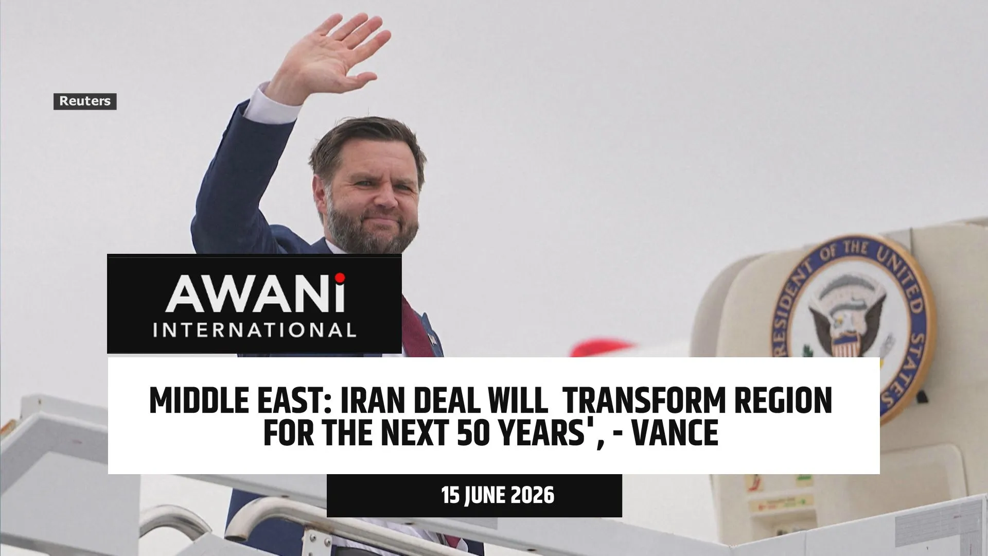 Iran deal will 'fundamentally transform the Middle East for the next 50 years', says U.S. VP