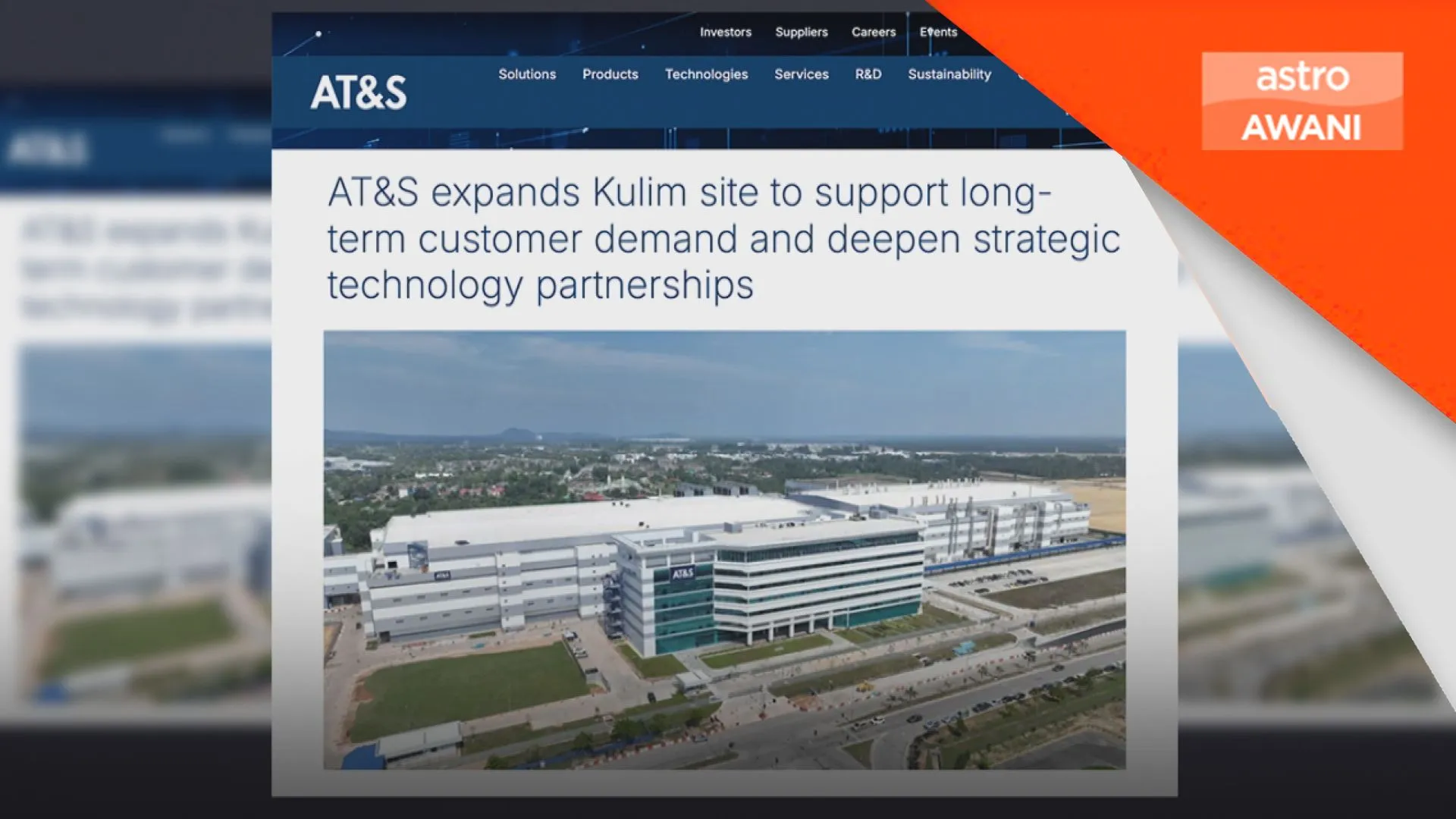 AT&S perluas operasi di Kulim, kukuhkan kedudukan Malaysia sebagai hab