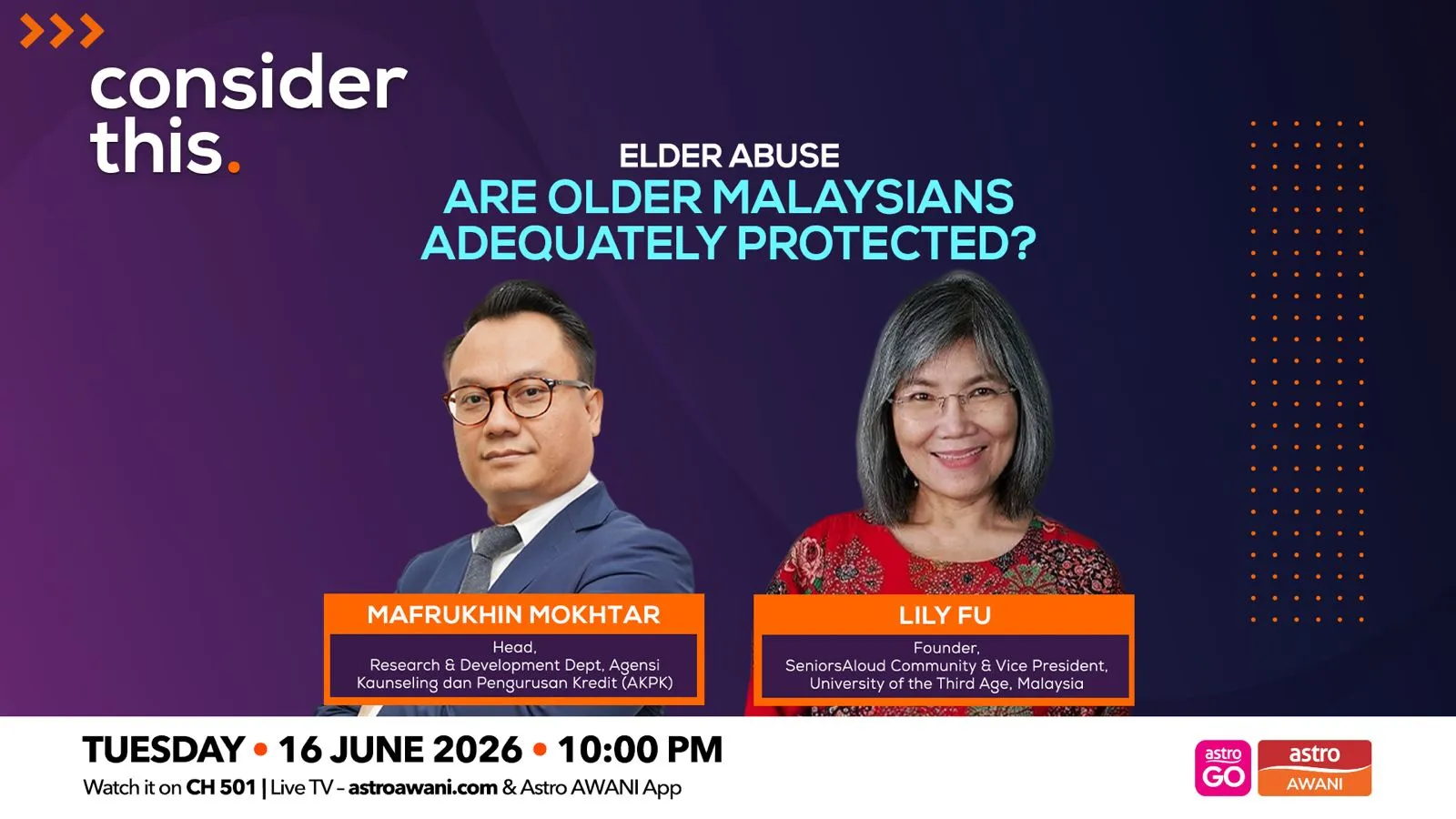 Consider This: Elder Abuse (Part 1) — Are Older Malaysians Adequately Protected?