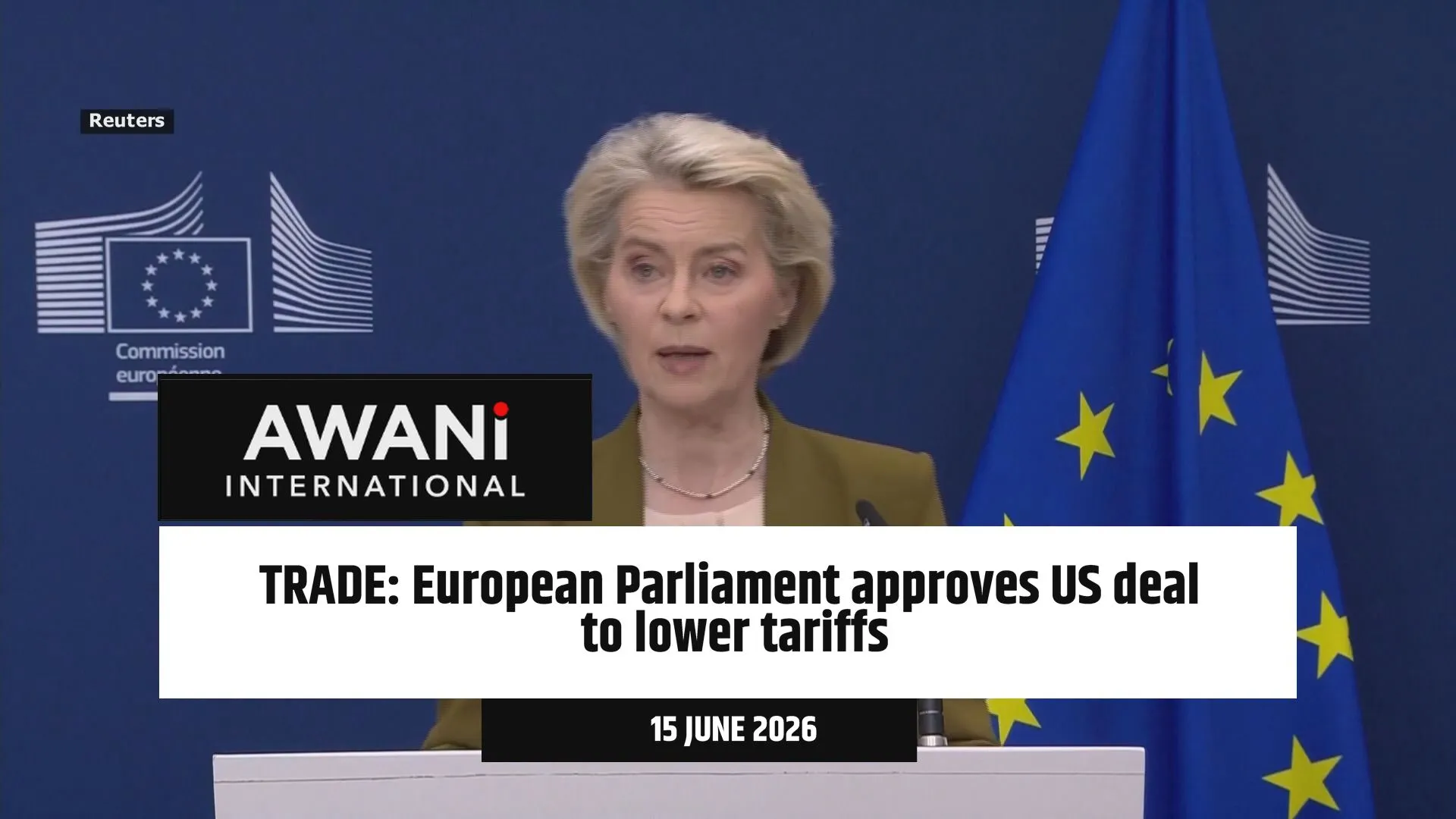 European Parliament approves US deal to lower tariffs