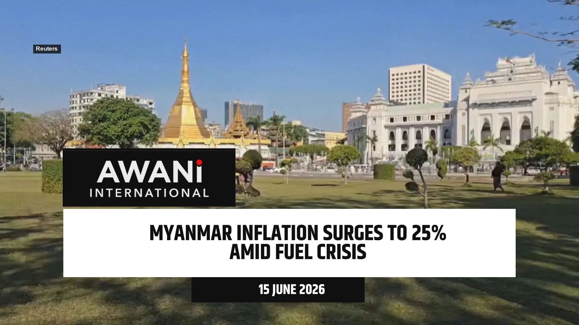 Myanmar inflation surges to 25% amid fuel crisis