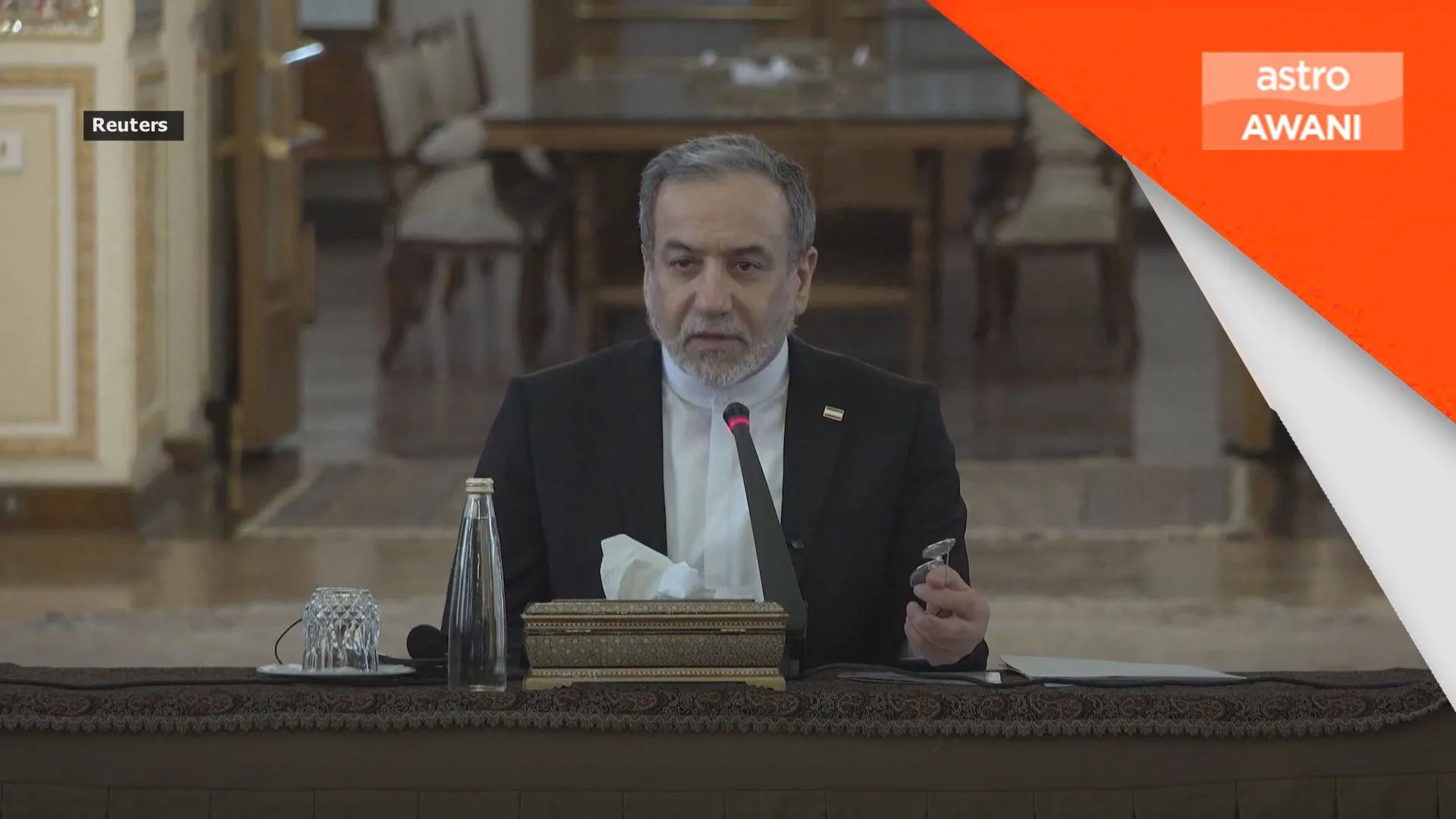 Isu nuklear dan sekatan akan dibincang selepas MoU - Araghchi