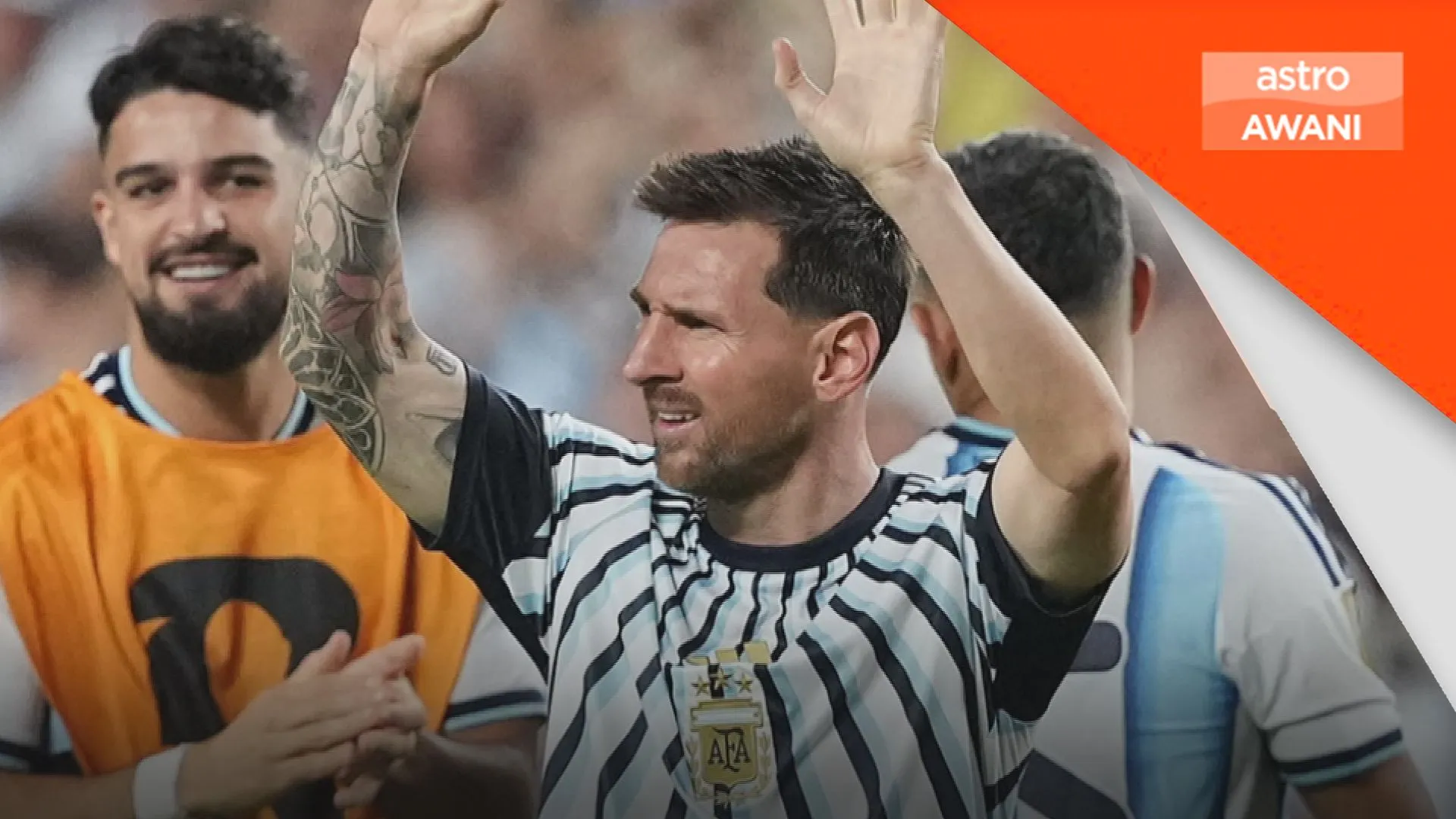Messi cipta hatrik, kongsi rekod penjaring terbanyak