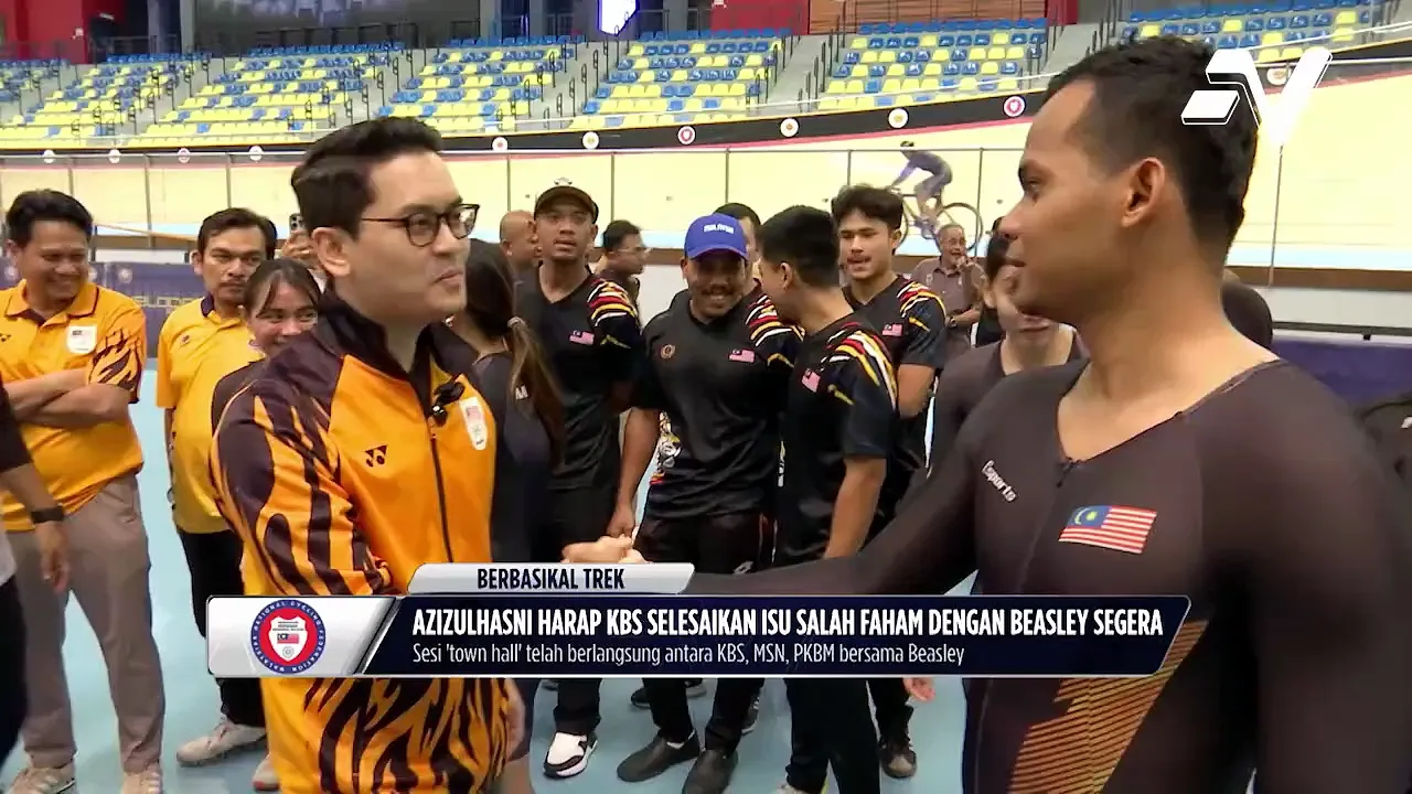Bintang berbasikal trek negara sepakat tidak setuju Beasley angkat kaki