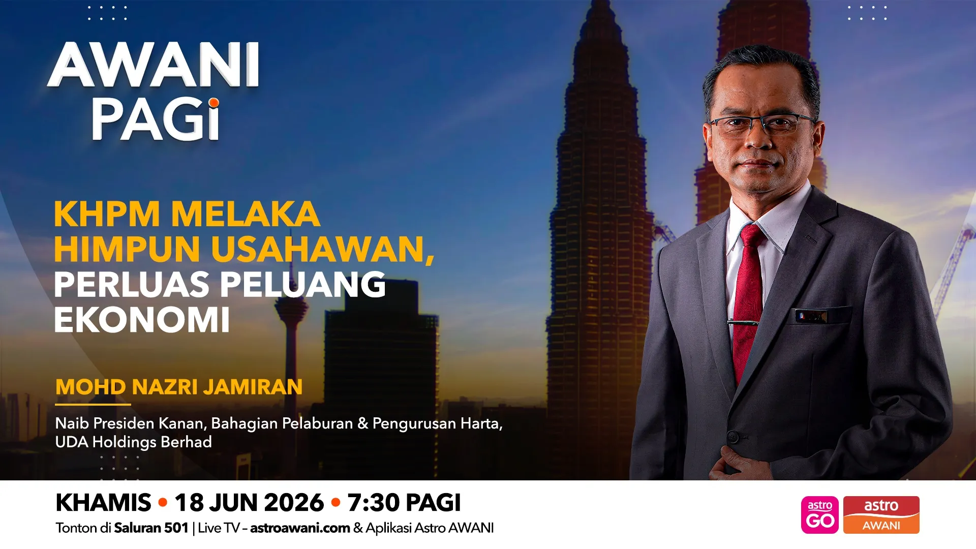 AWANI Pagi: KHPM Melaka himpun usahawan, perluas peluang ekonomi