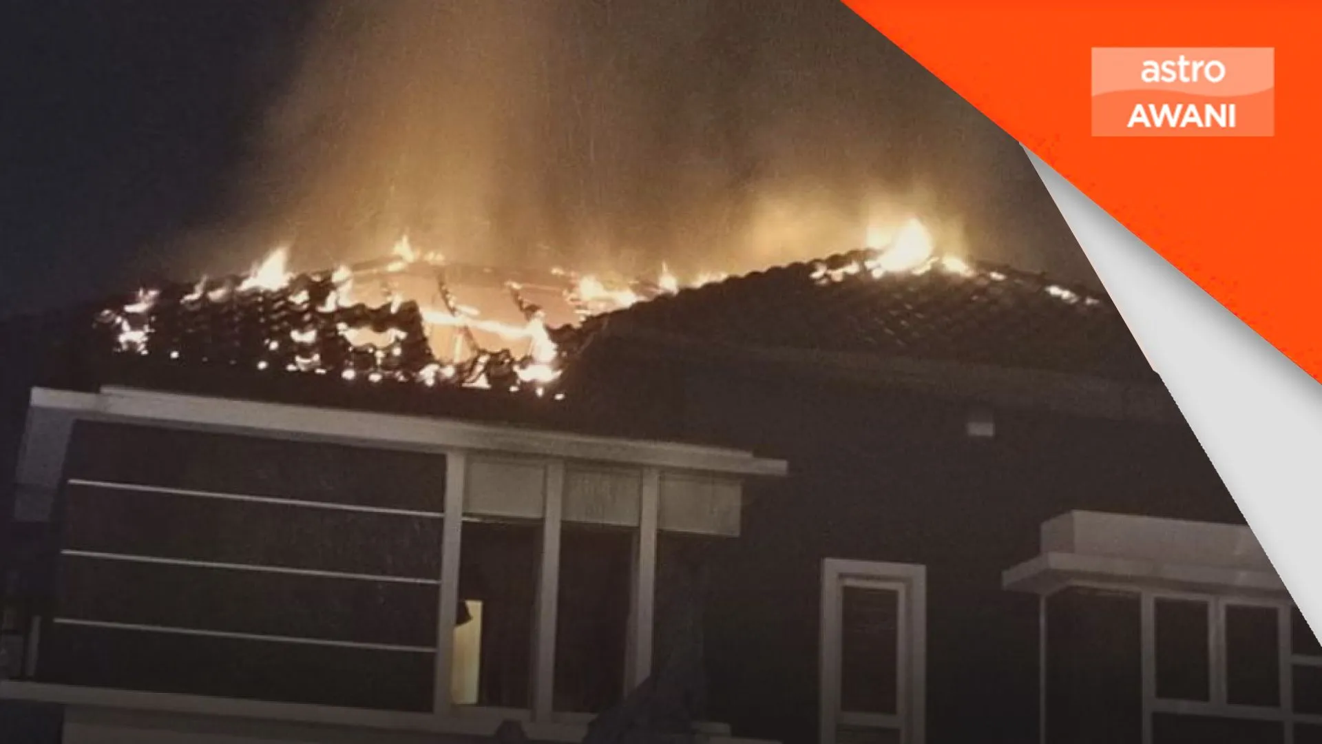 Bapa, anak cedera rumah terbakar di Klang