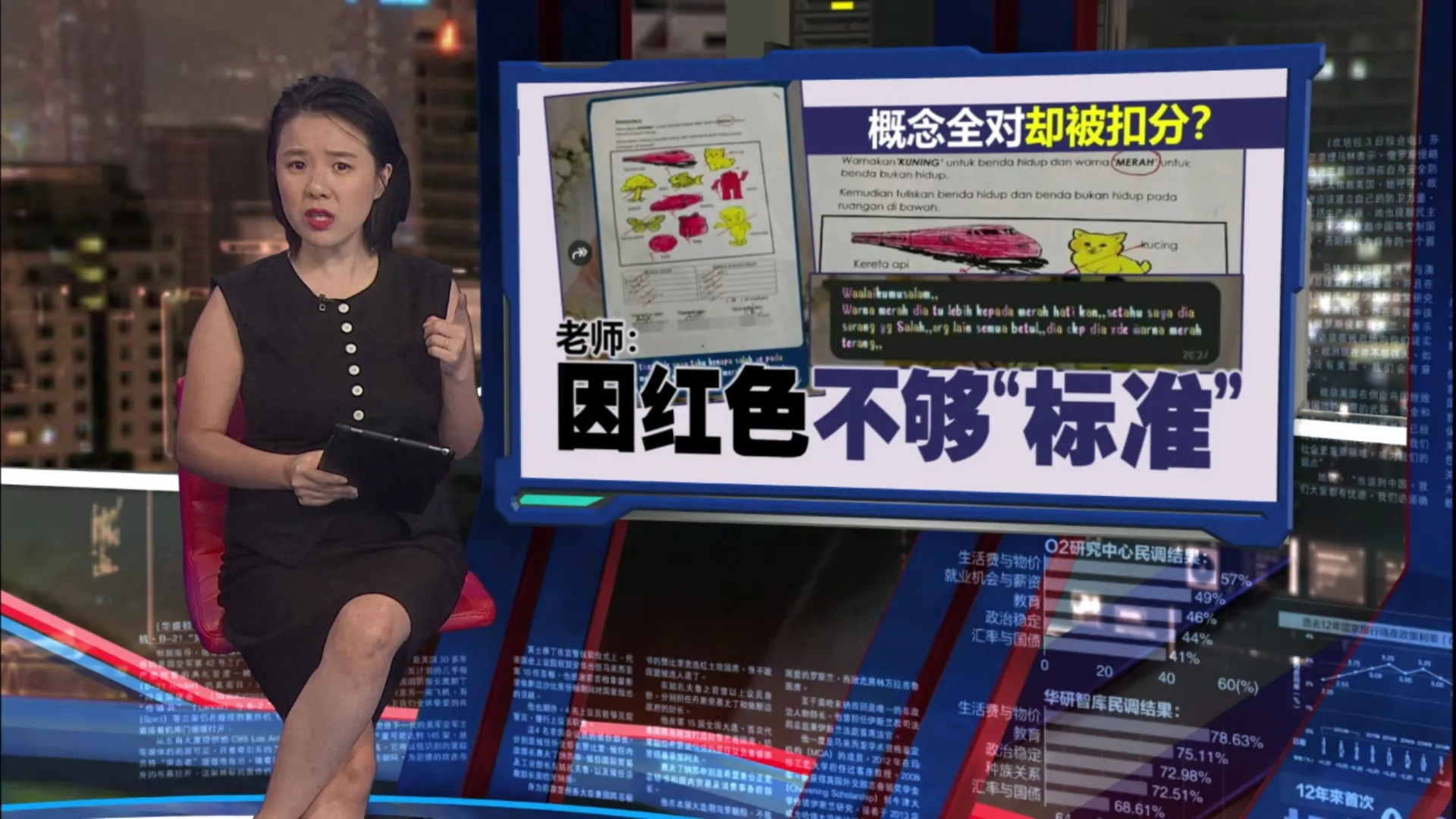 一年级科学作业掀教育争议    学生答案全对却被打叉？