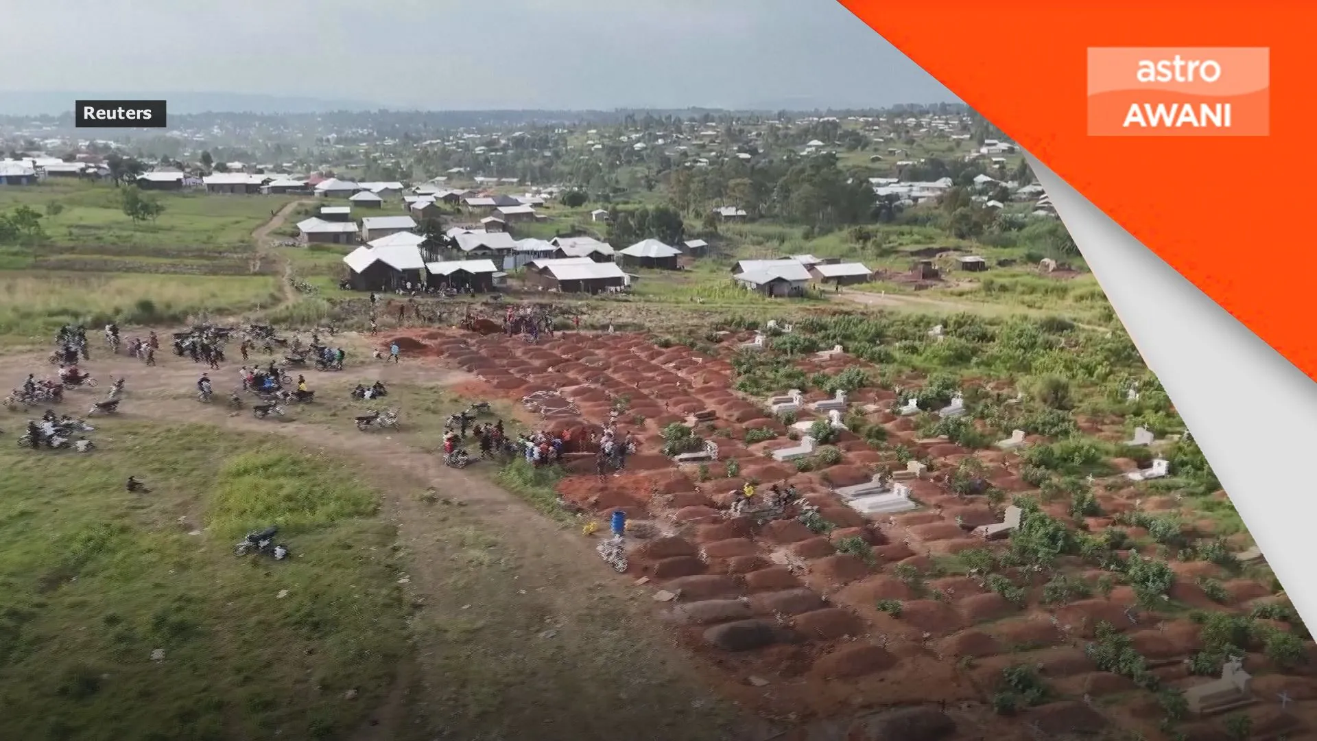 Wabak Ebola ragut 30 nyawa di kem pelarian Congo