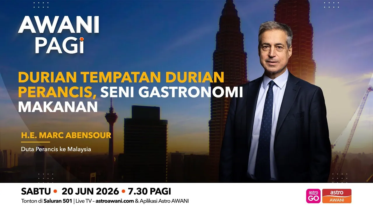 AWANI Pagi: Durian Malaysia Durian Perancis, seni gastronomi makanan