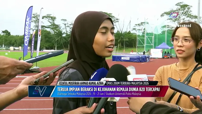 Izzatul Musfirah layak ke Kejohanan Remaja Dunia di Oregon