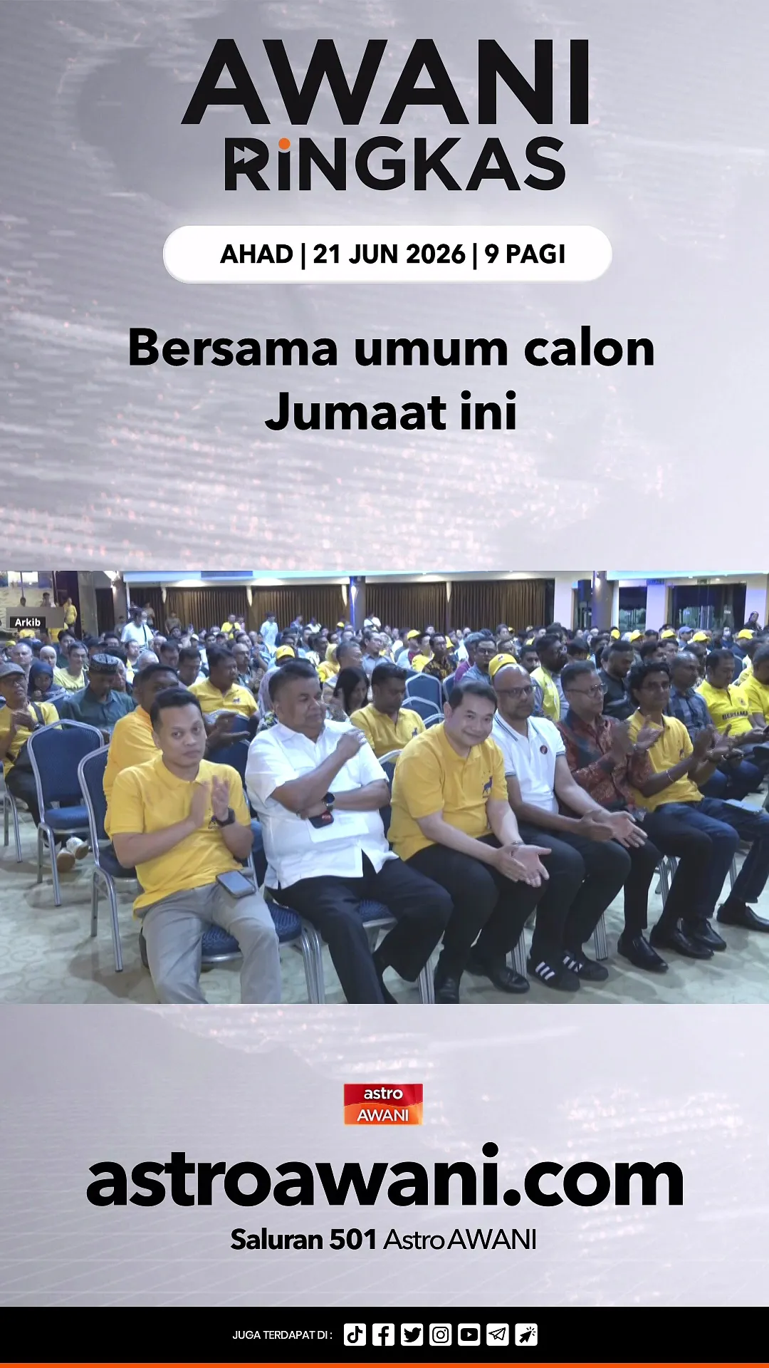 #AWANIRingkas 21 Jun 2026 | 9AM
