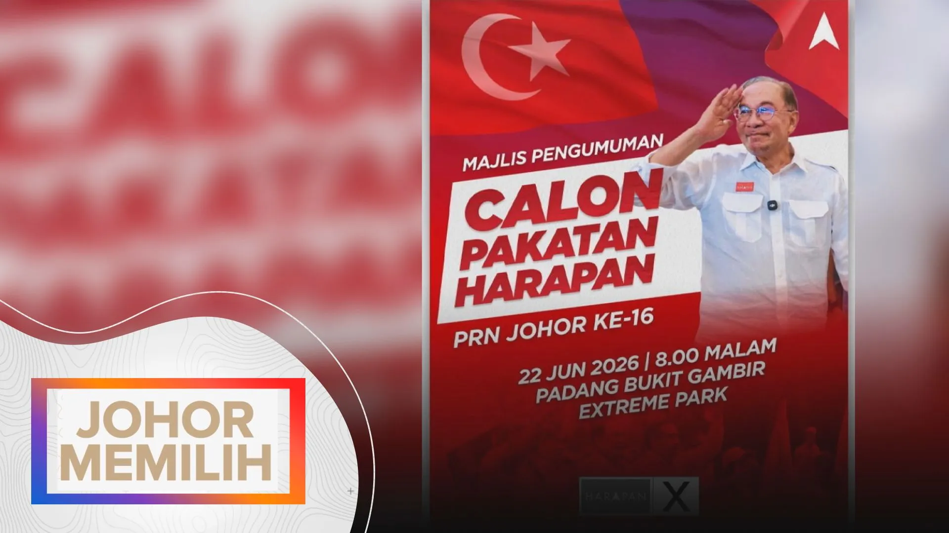 Pengumuman calon PH pada Isnin
