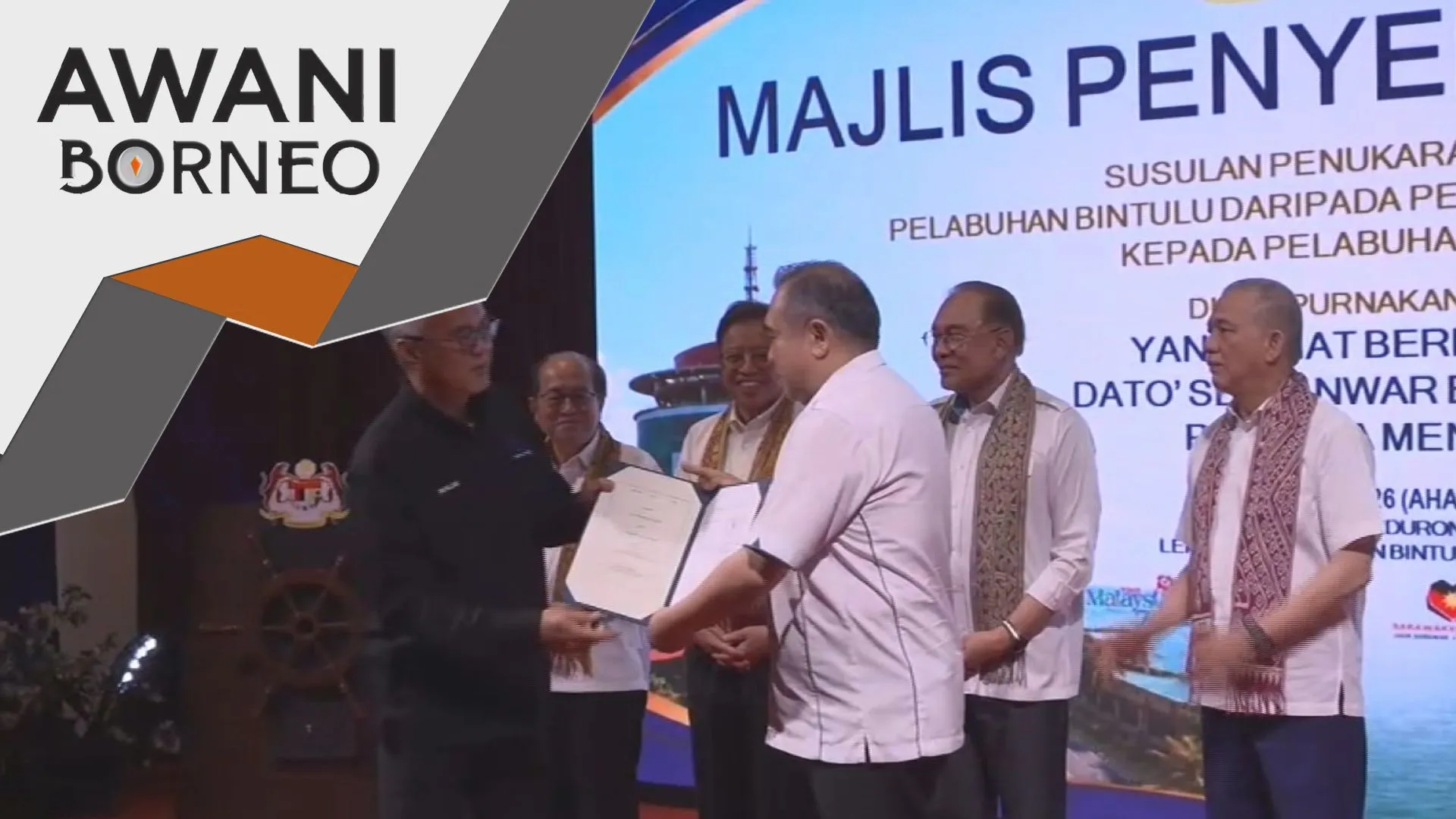Penyerahan Pelabuhan Bintulu pencapaian signifikan MA63 – Mustapha