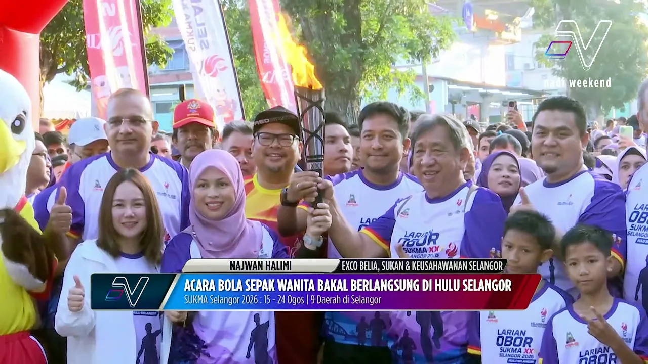 Dataran Warisan Kuala Kubu Bharu jadi lokasi ke-5 Siri Jejalah Larian Obor SUKMA 2026