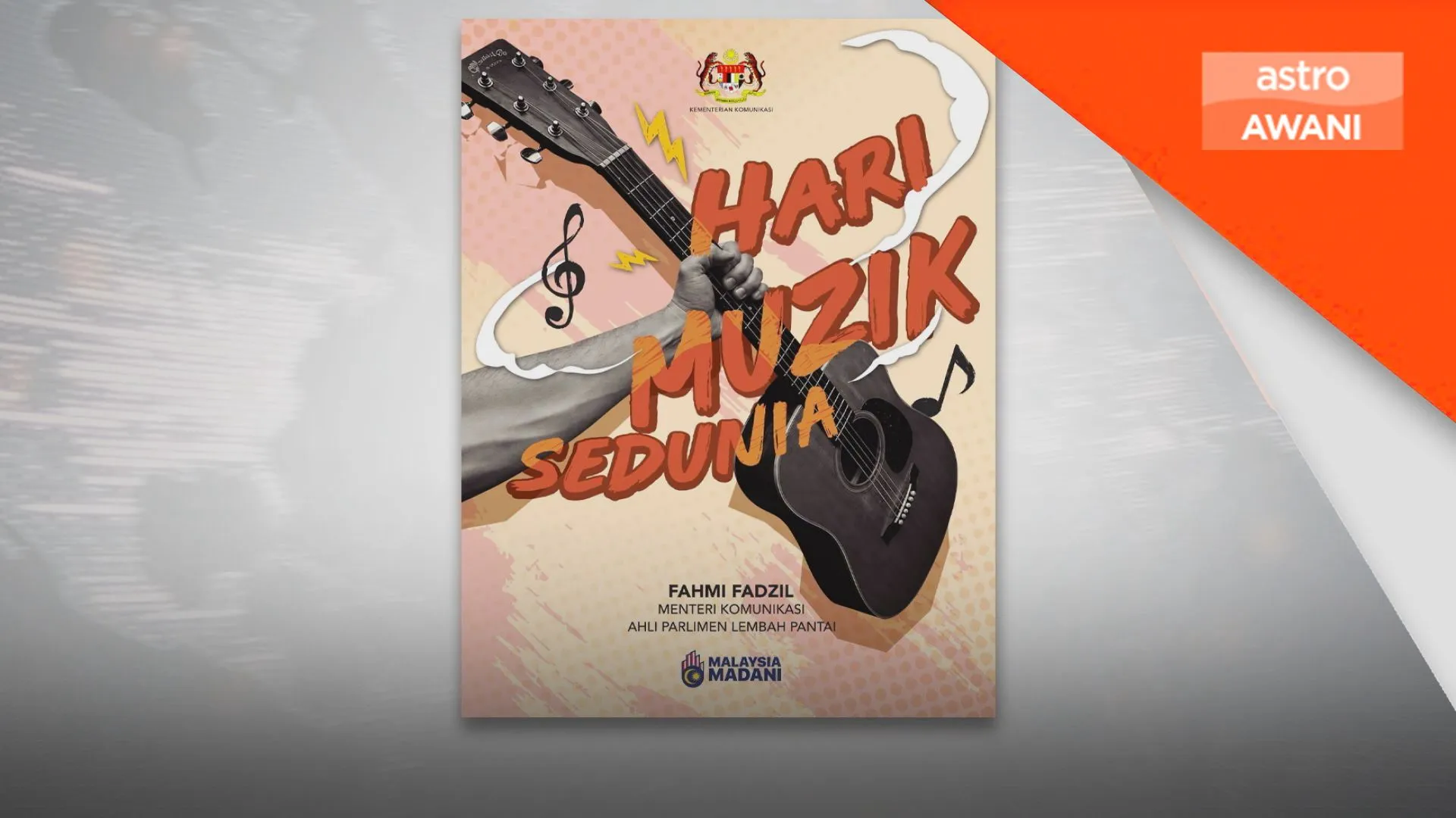 Industri muzik tanah air perlu terus dihargai, diberi ruang- Fahmi