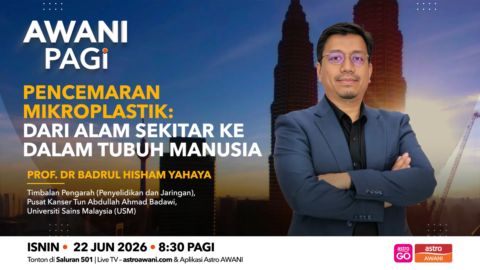 AWANI Pagi: Pencemaran mikroplastik dari alam sekitar ke dalam tubuh Badan