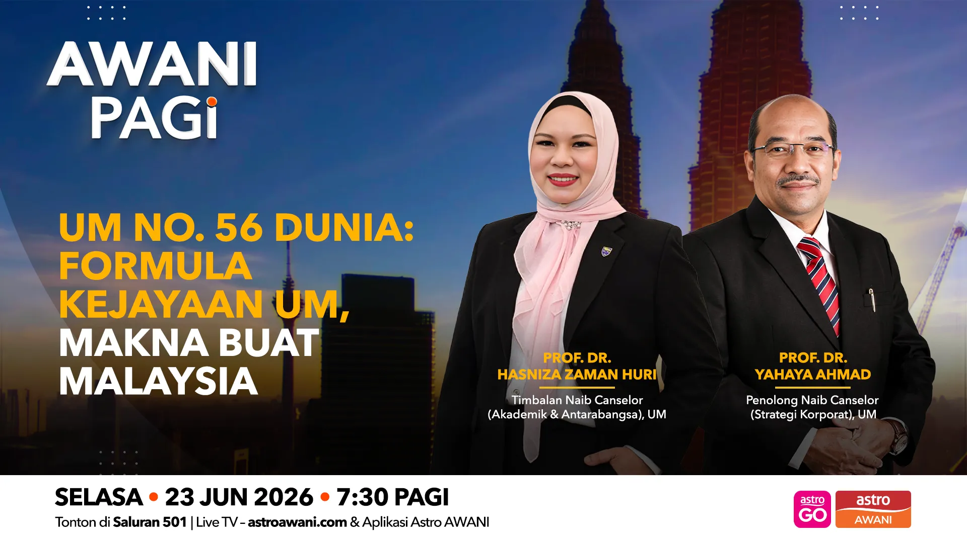 AWANI Pagi: UM No. 56 Dunia | Formula Kejayaan UM, Makna Buat Malaysia