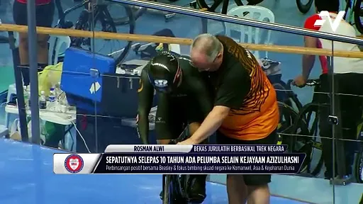 Rosman Alwi anggap kpi skuad elit berbasikal trek perlu dipertingkatkan