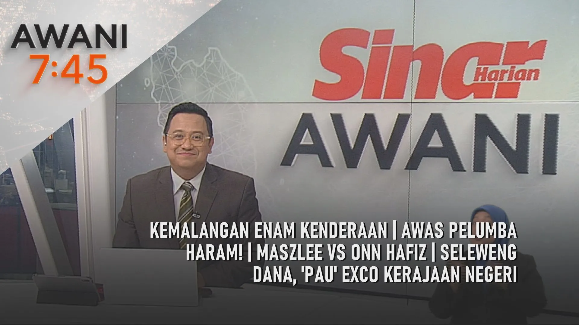 AWANI 7:45 [23/6/2026] - Kemalangan Enam Kenderaan | Awas Pelumba Haram! | Maszlee Vs Onn Hafiz