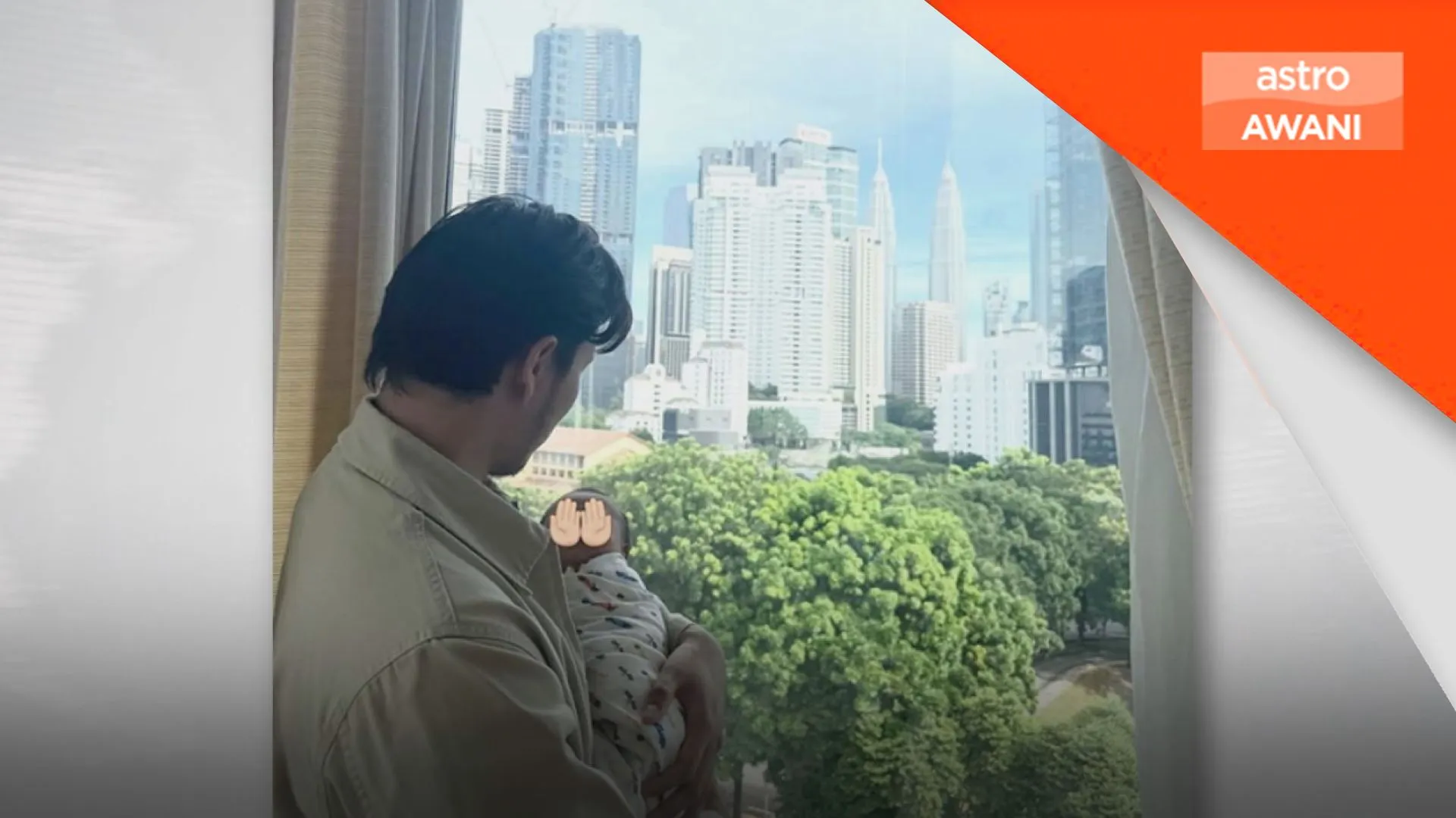 Fattah Amin, Amira Othman timang anak lelaki