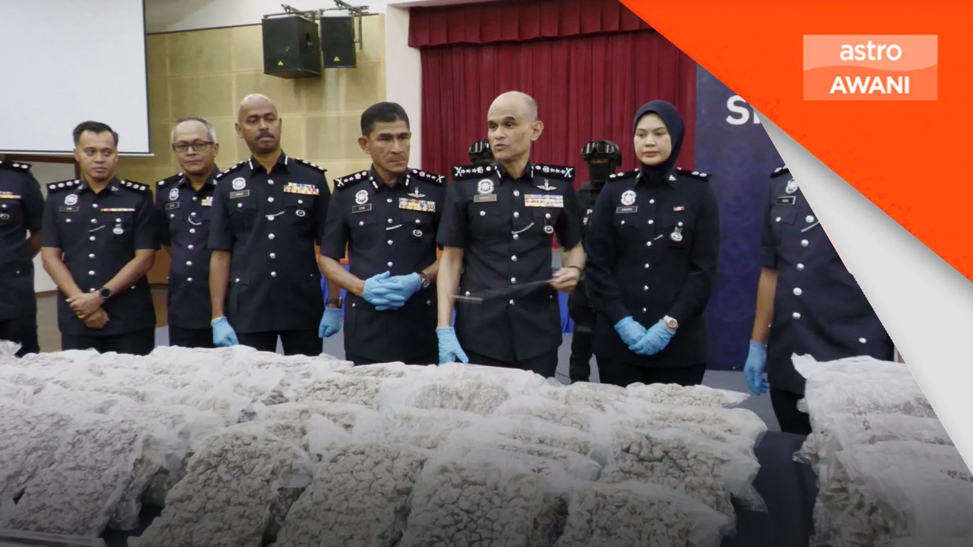 Tiga sindiket bunga ganja tumpas, RM13.73 juta dirampas